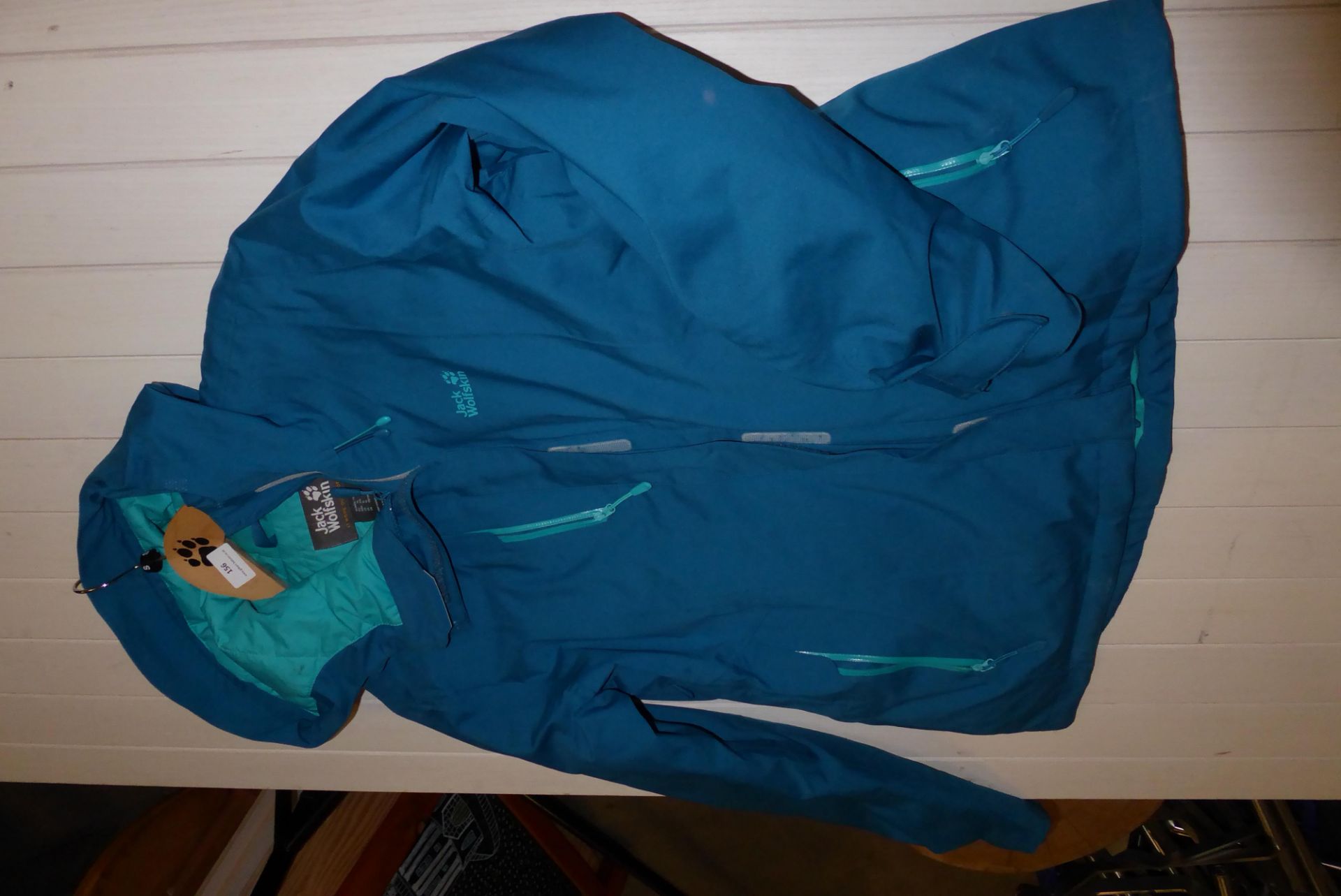 * woman's teal size 18 jack wolfskin jacket - returns - Image 2 of 3