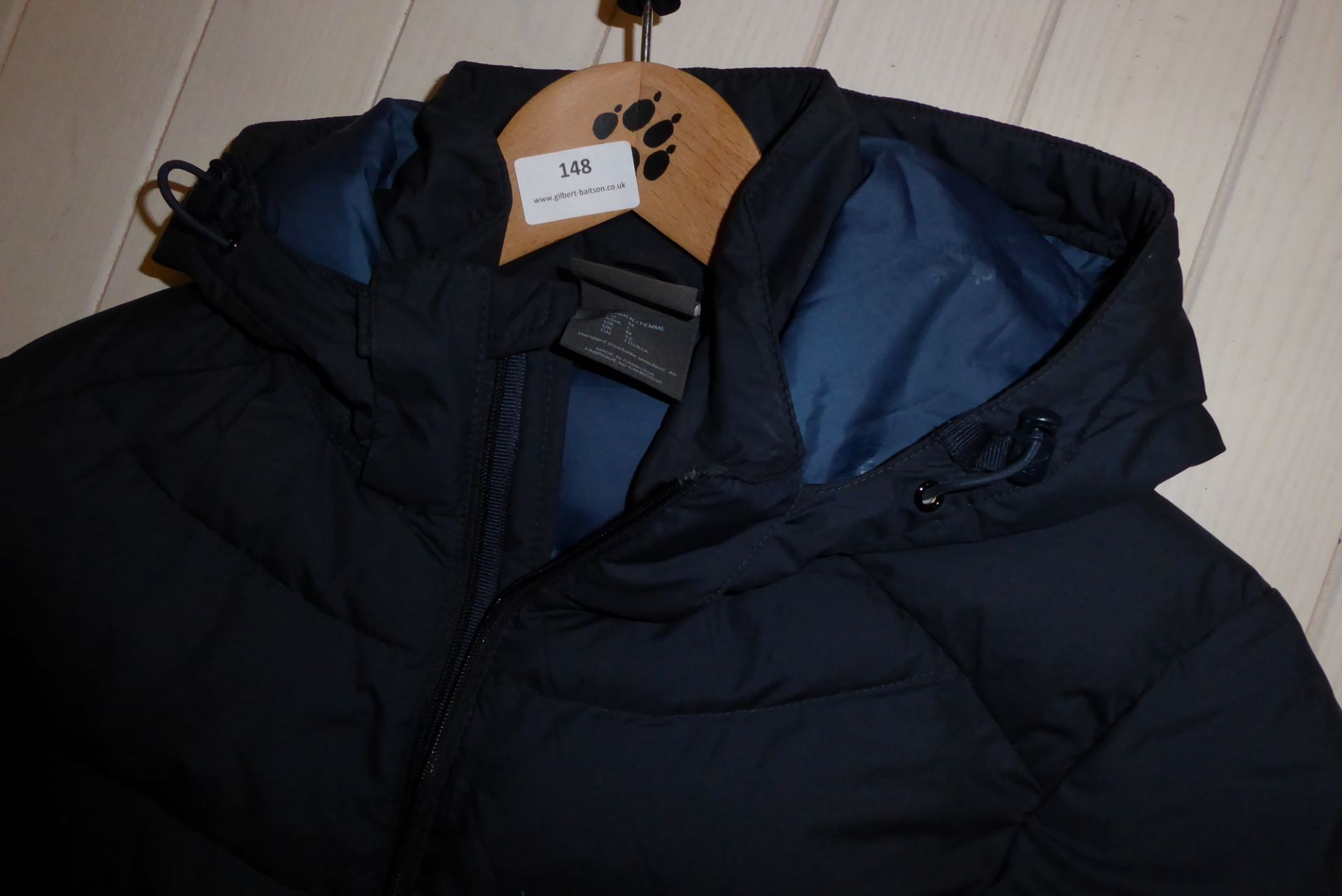 * woman's 12 blue puffer jacket - returns - Image 2 of 2