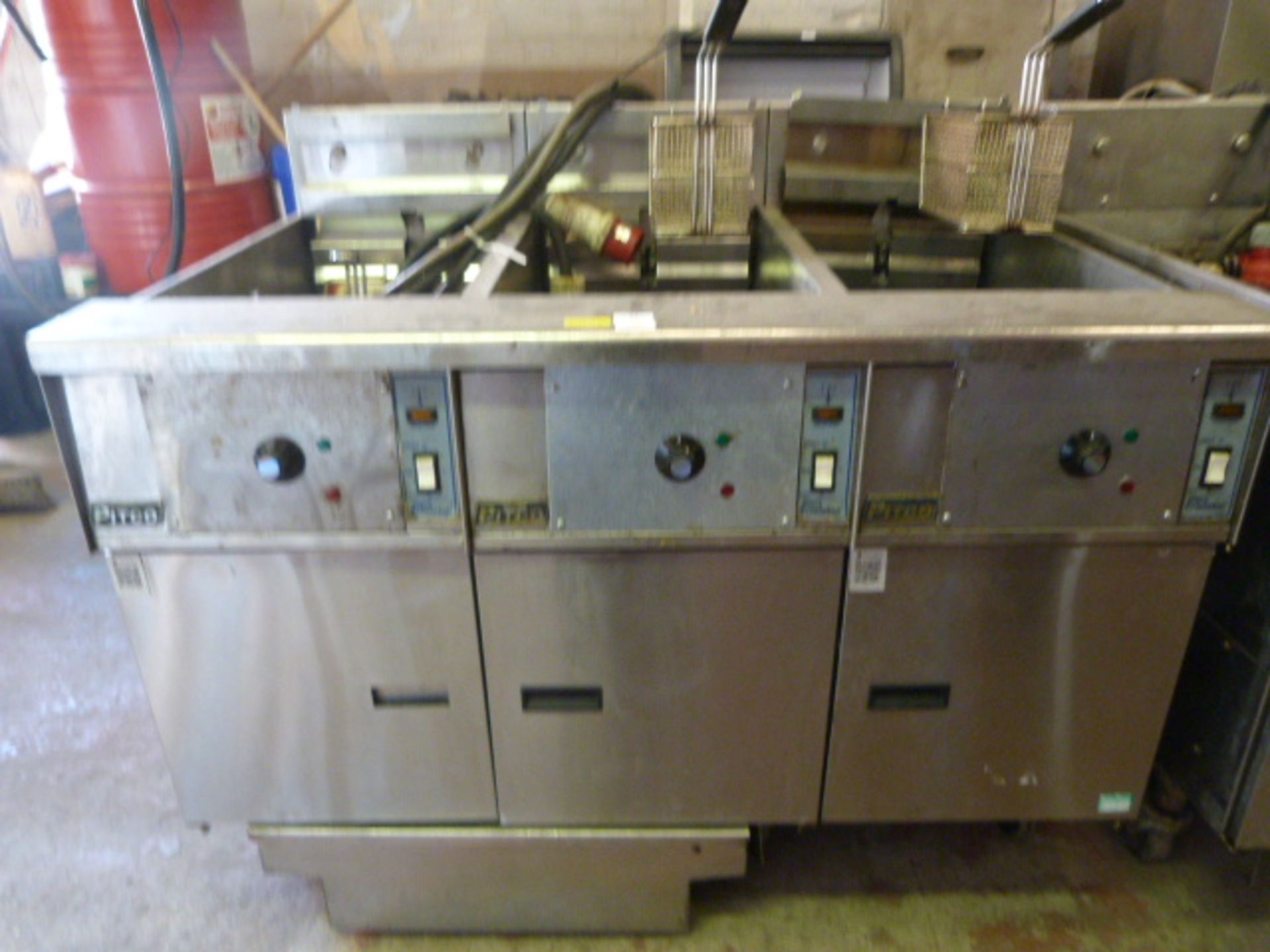 Pitco Triple Pan Deep Fat Fryer