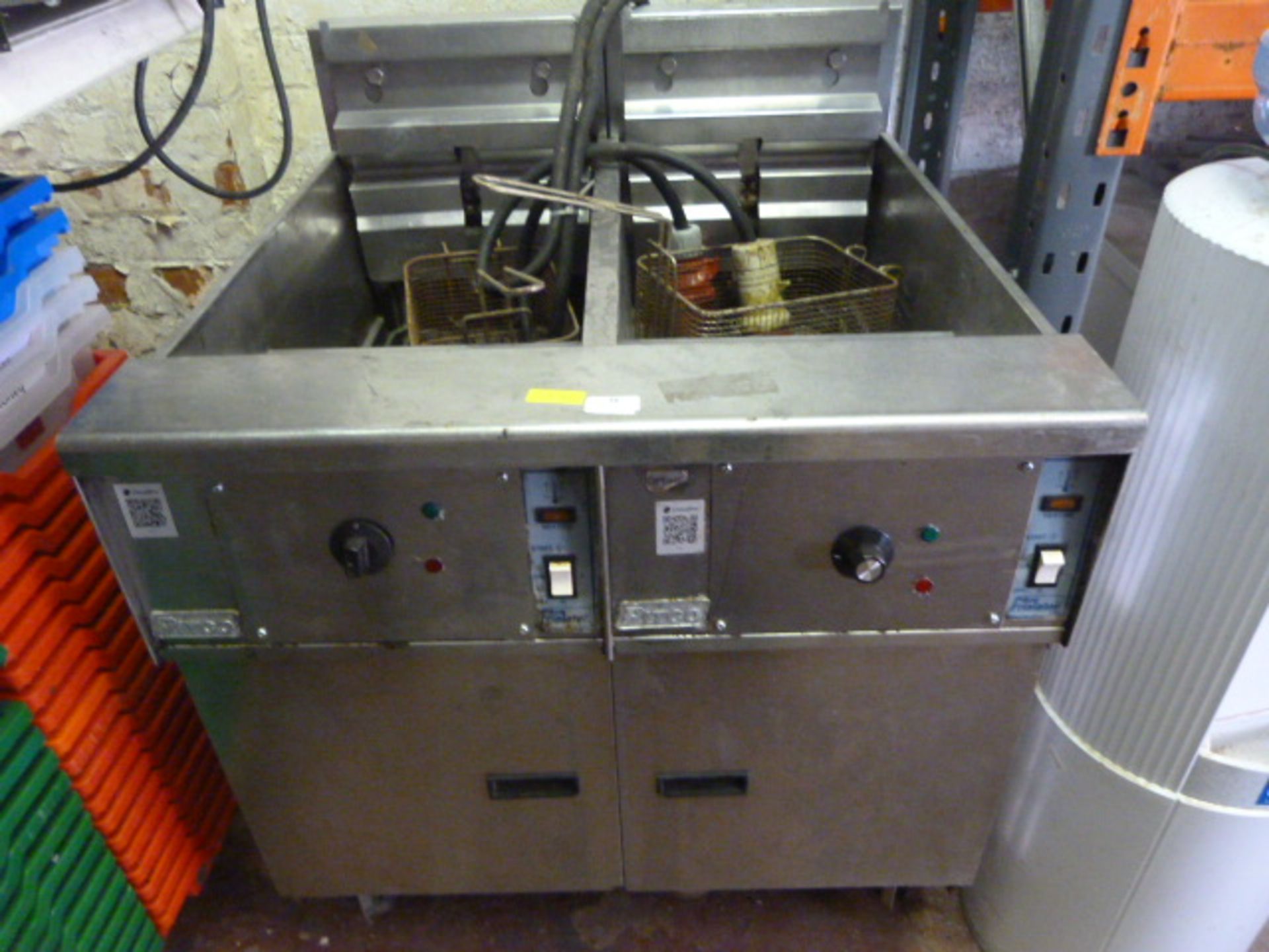 Pitco Double Pan Deep Fat Fryer