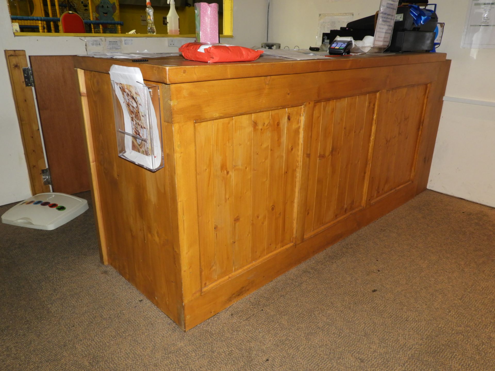 *Pine Sales Counter 187x60cm