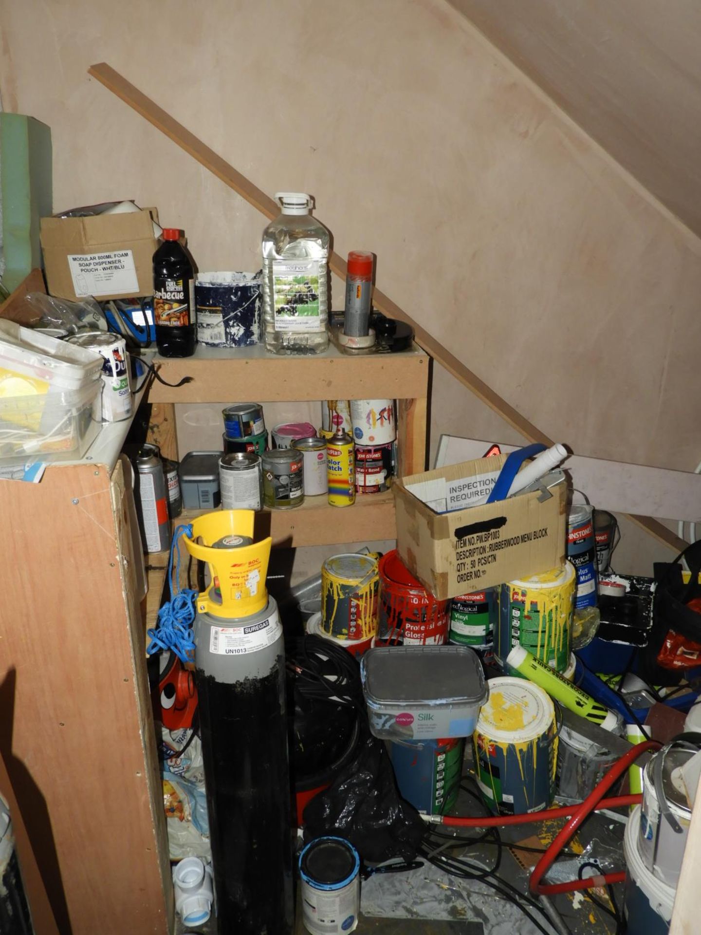 *Contents of the Under Stairs Cupboard