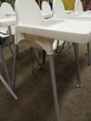 *Children's Ikea White High Chair