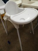 *Children's White High Chair