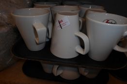 * 30 Segafredo large coffee cups