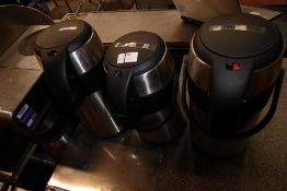 * 3 Thermal coffee and hot water dispensers - Zodiac 300, 330, 330 mm high