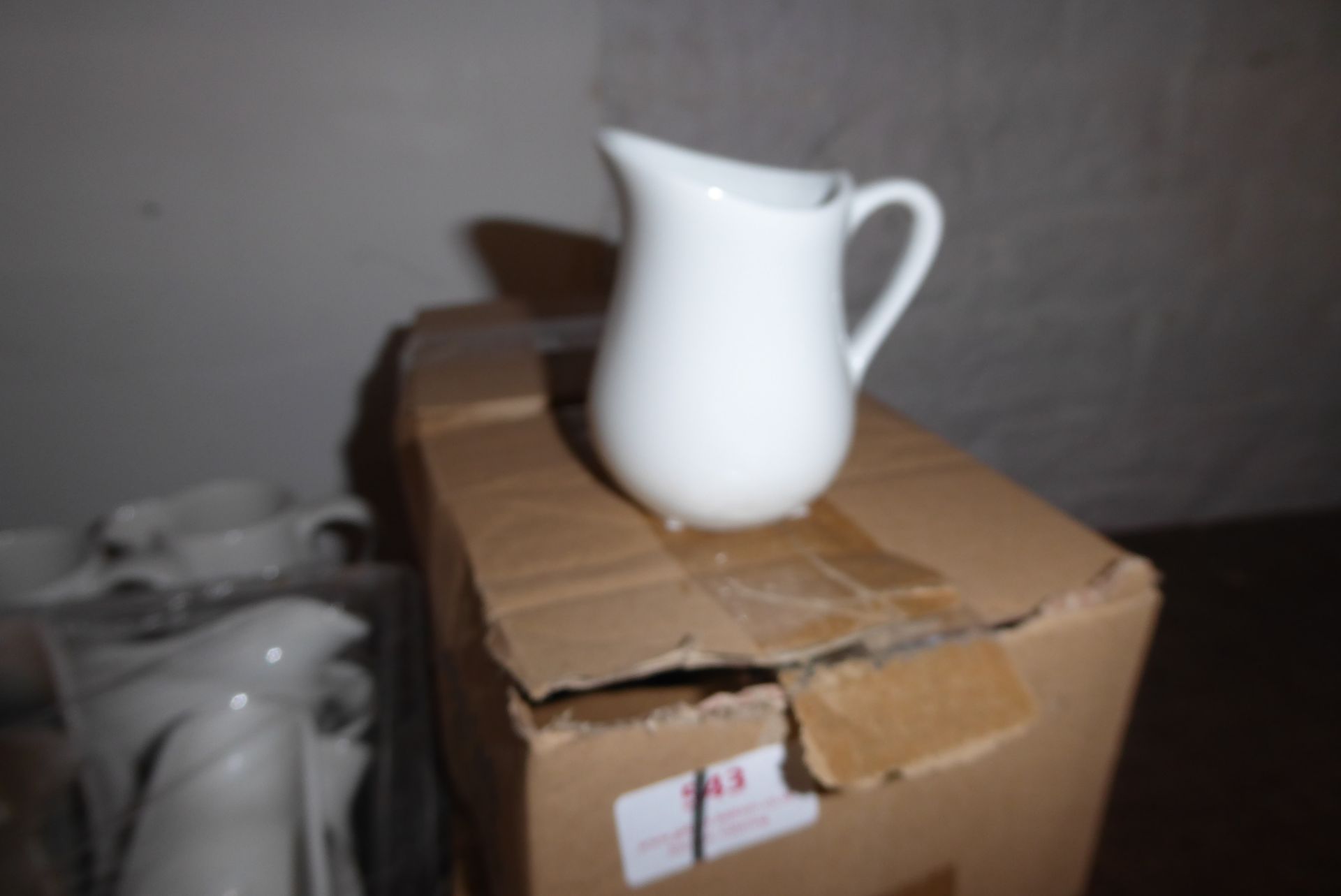 * 16 new white cream jugs - Image 2 of 3