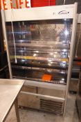 * Williams Gem grab and go display open fronted chiller with LED light and nightblind approx. 2