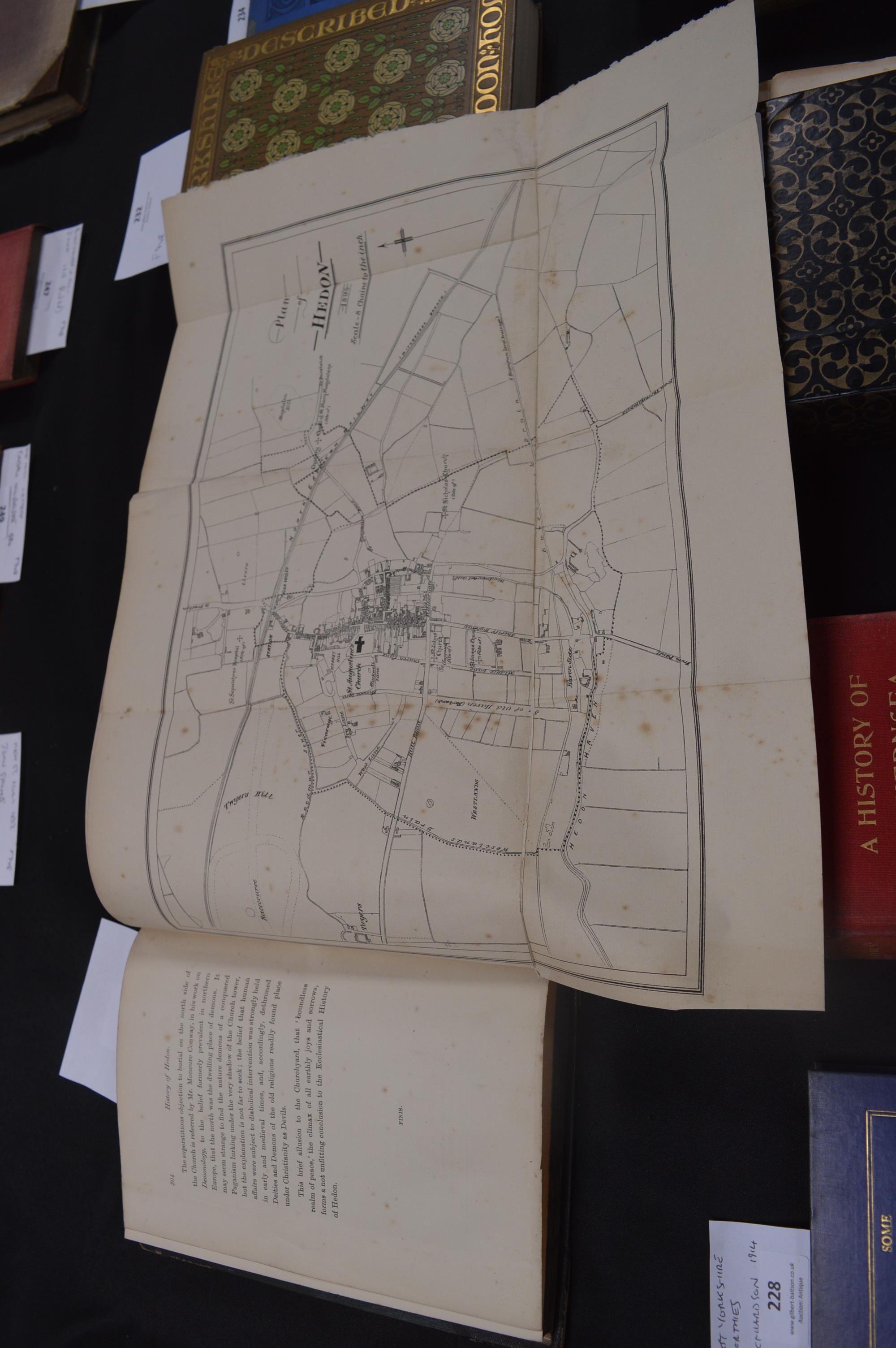 History of Hedon by Jeffery Park 1895 - Image 7 of 10