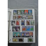 Stamp Album Containing British and Channel Island Stamps