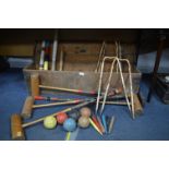 Jaques & Son Croquet Set