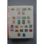 Stamp Album Containing Cook Island Stamps etc.