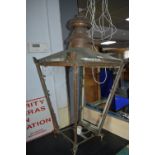 Copper Street Lamp Frame