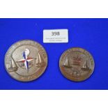 Festival of Britain and Coronation Regatta 1951 and 1953 Medallions