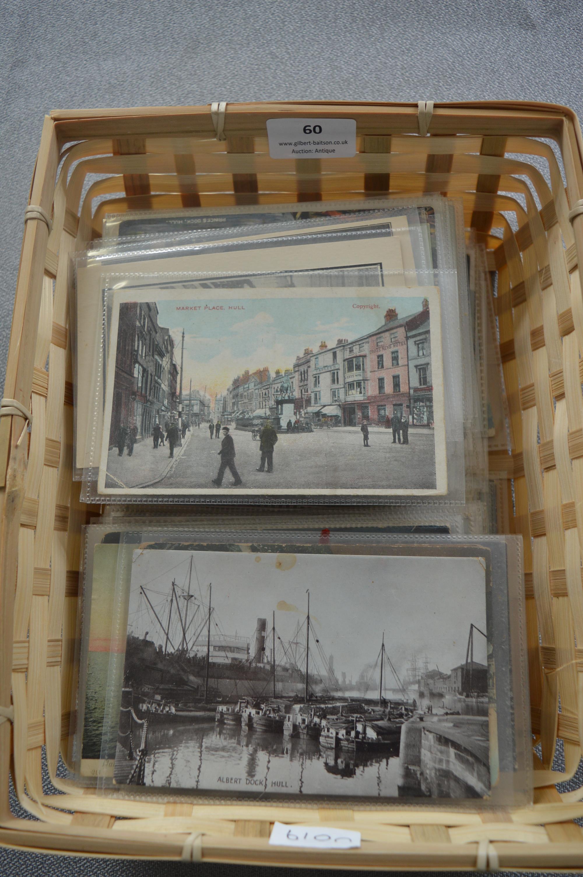 Hull and Local Vintage Postcards; Docks and Shipping, etc.