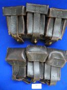 Set of WWII German K98 Ammo Pouches