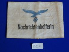 Luftwaffe Armband "Nachrichtenhelferin" (Axillary)