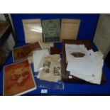 Job Lot of Ephemera inc Photos, Pay Book etc