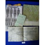 Orders and Maps Relating to East to West German Boarder