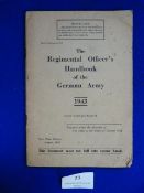 Regimental Officers Handbook of the German Army 1943 (47 Pages)