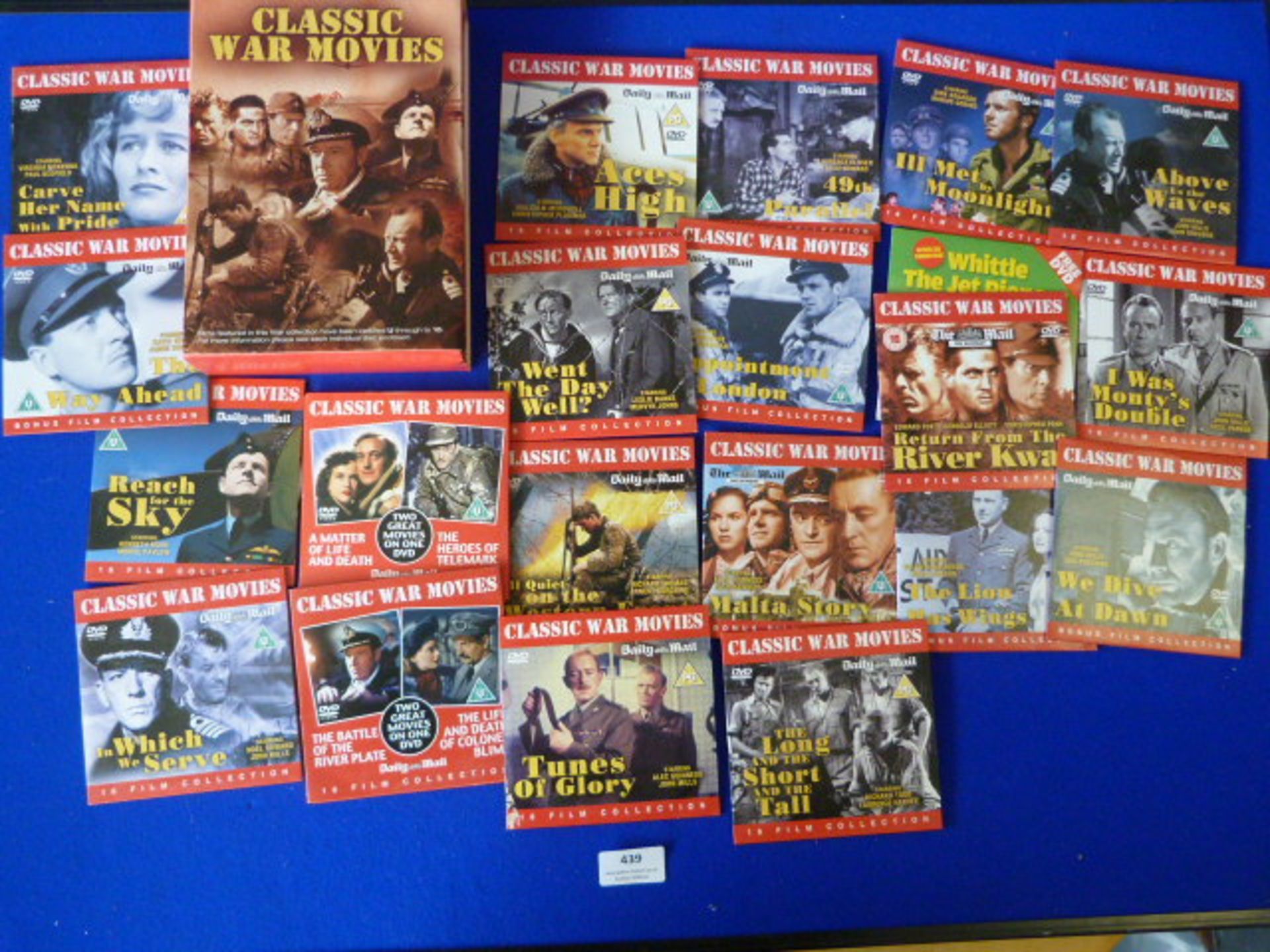 Classic War Movie DVDs