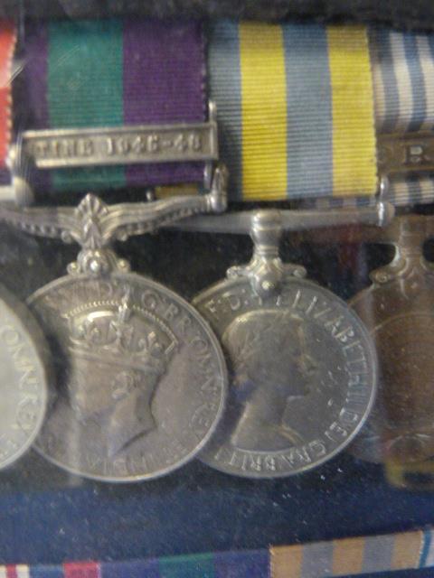 WW2 Palestine & Korean War Medal Group in Case to Capt. A.L Keech R.E.M.E. - Image 3 of 5