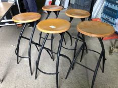 * 5 barstools