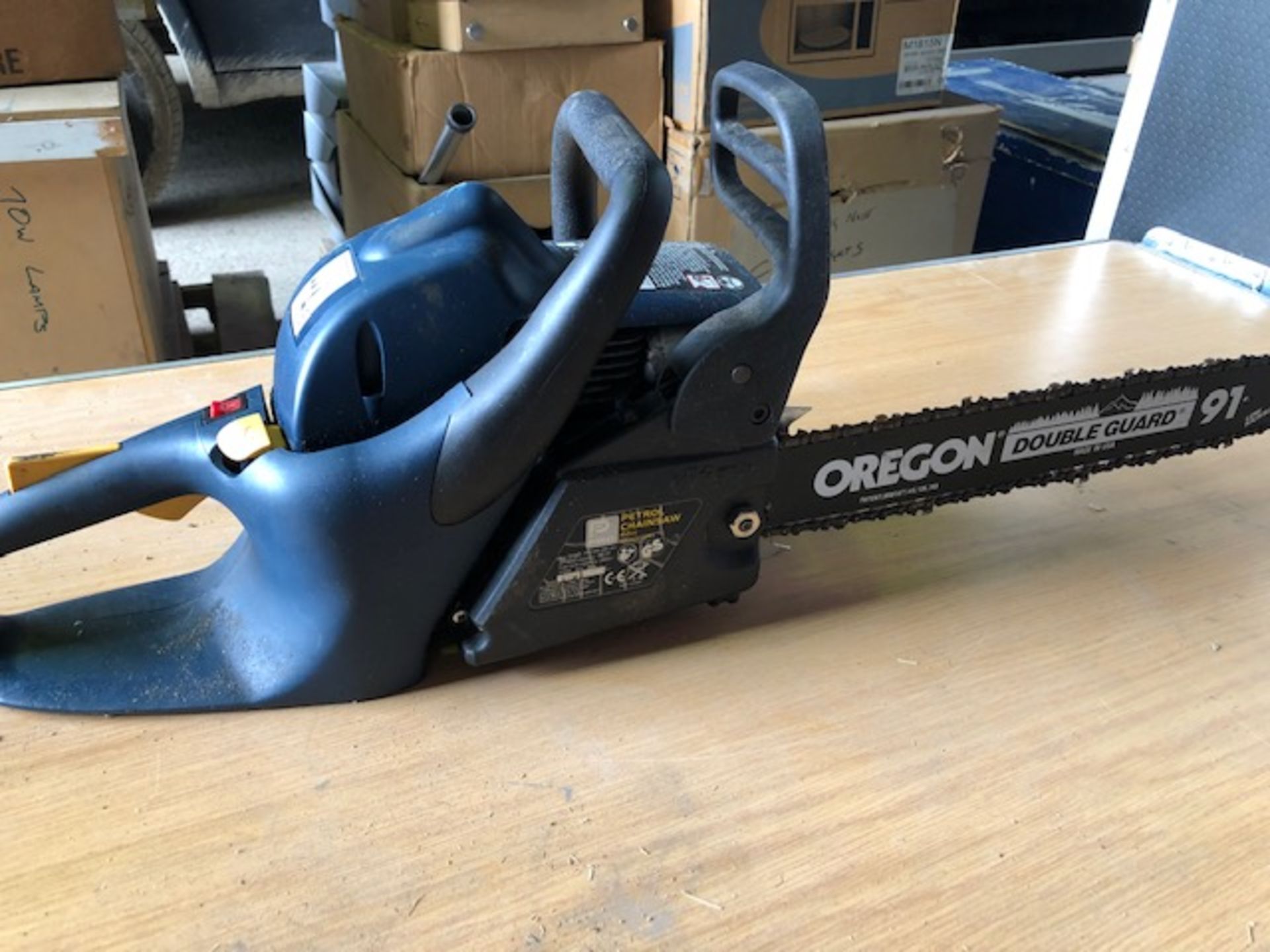 * Pro 42cc petrol chainsaw in case