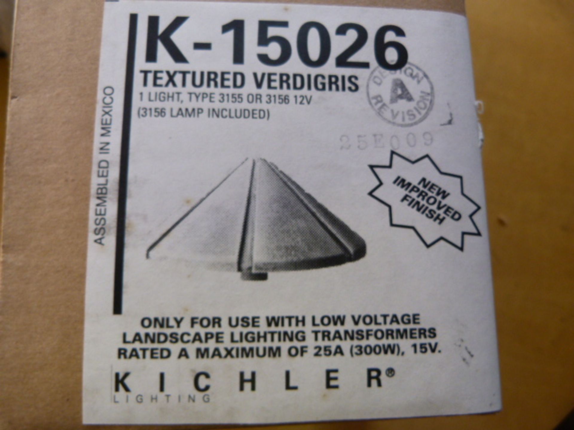 *Textured Verdigris 12v Light Fitting K-15026 - Image 2 of 2