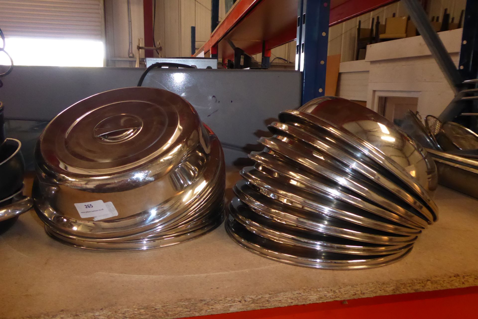 * approx. 15 x S/S plate covers