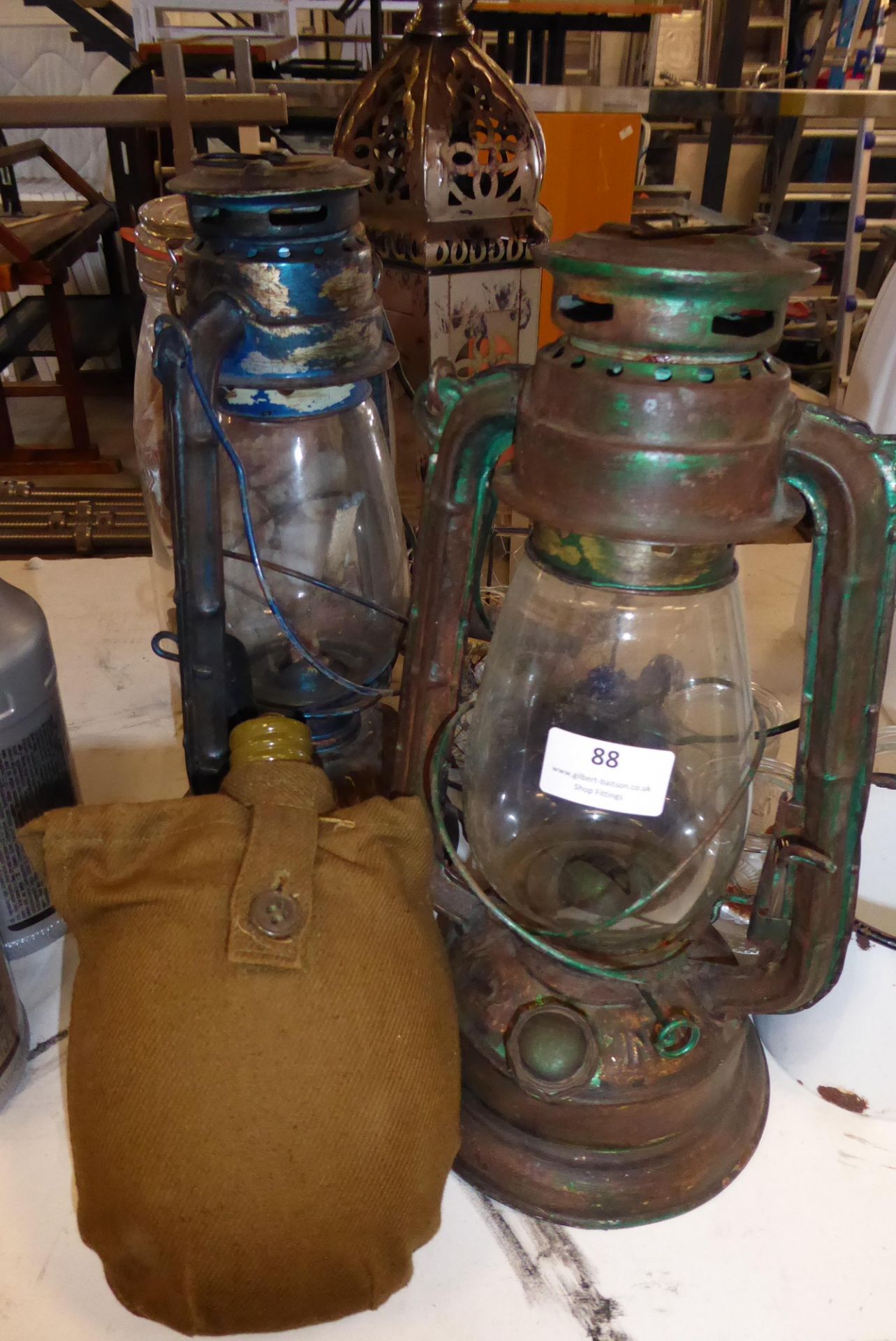 * Lanterns and other display items eg. Jars, shells, etc.