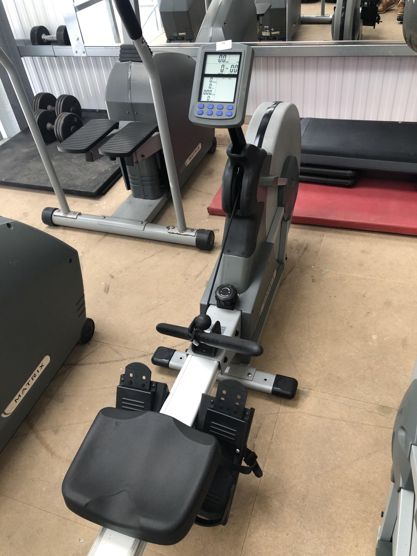 *Matrix Air Rower with Digital Readout