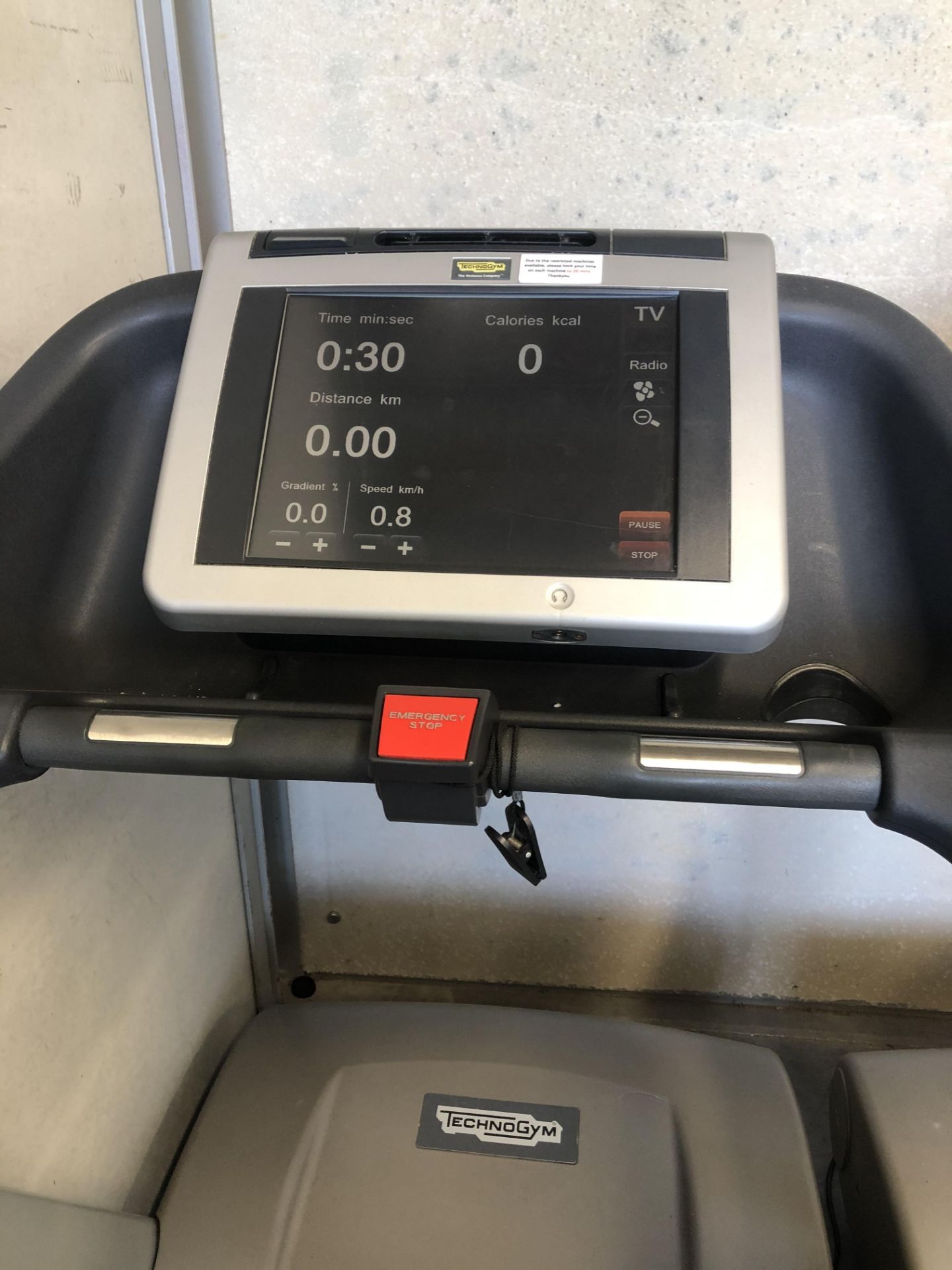 *Technogym 700 Series Run Excite Treadmill with Touchscreen TV - Image 2 of 2