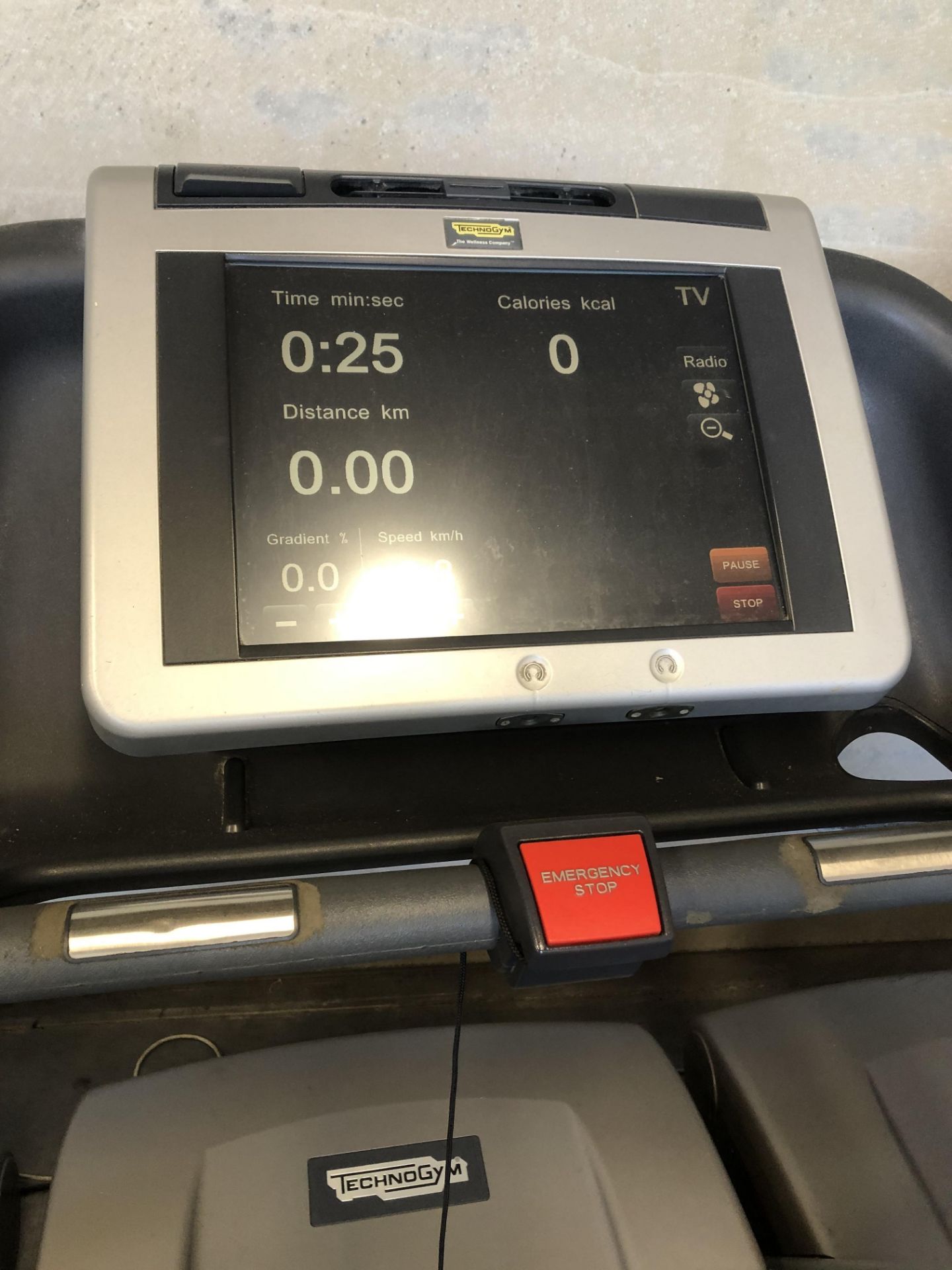 *Technogym 700 Series Run Excite Treadmill with Touchscreen TV - Image 2 of 2