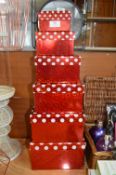 Six Stackable Gift Boxes