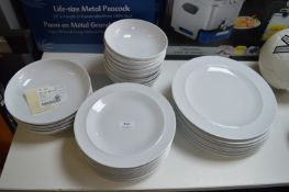 *Denby White 26pc Dinnerware Set