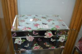 Mirrored Butterfly Jewellery Box