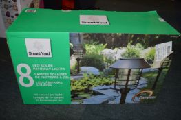 *Smart Yard 8pc Solar Light Set