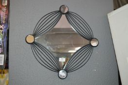 Decorative Metal Framed Mirror