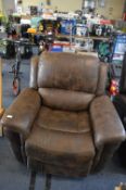 *Fabric Electric Reclining Chair