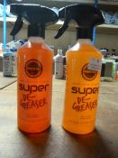 *2x 500ml of Infinity Wax Super Degreaser