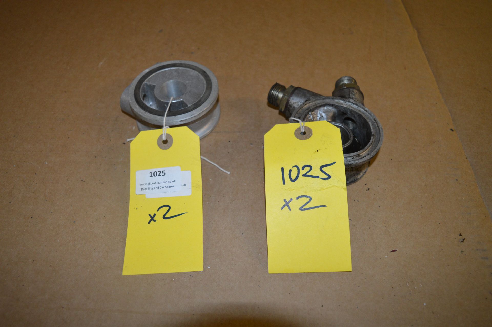 Two Escort Oil Cooler Adapters