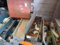 Two Cantilever Toolboxes and Contents plus Vintage Petrol Can