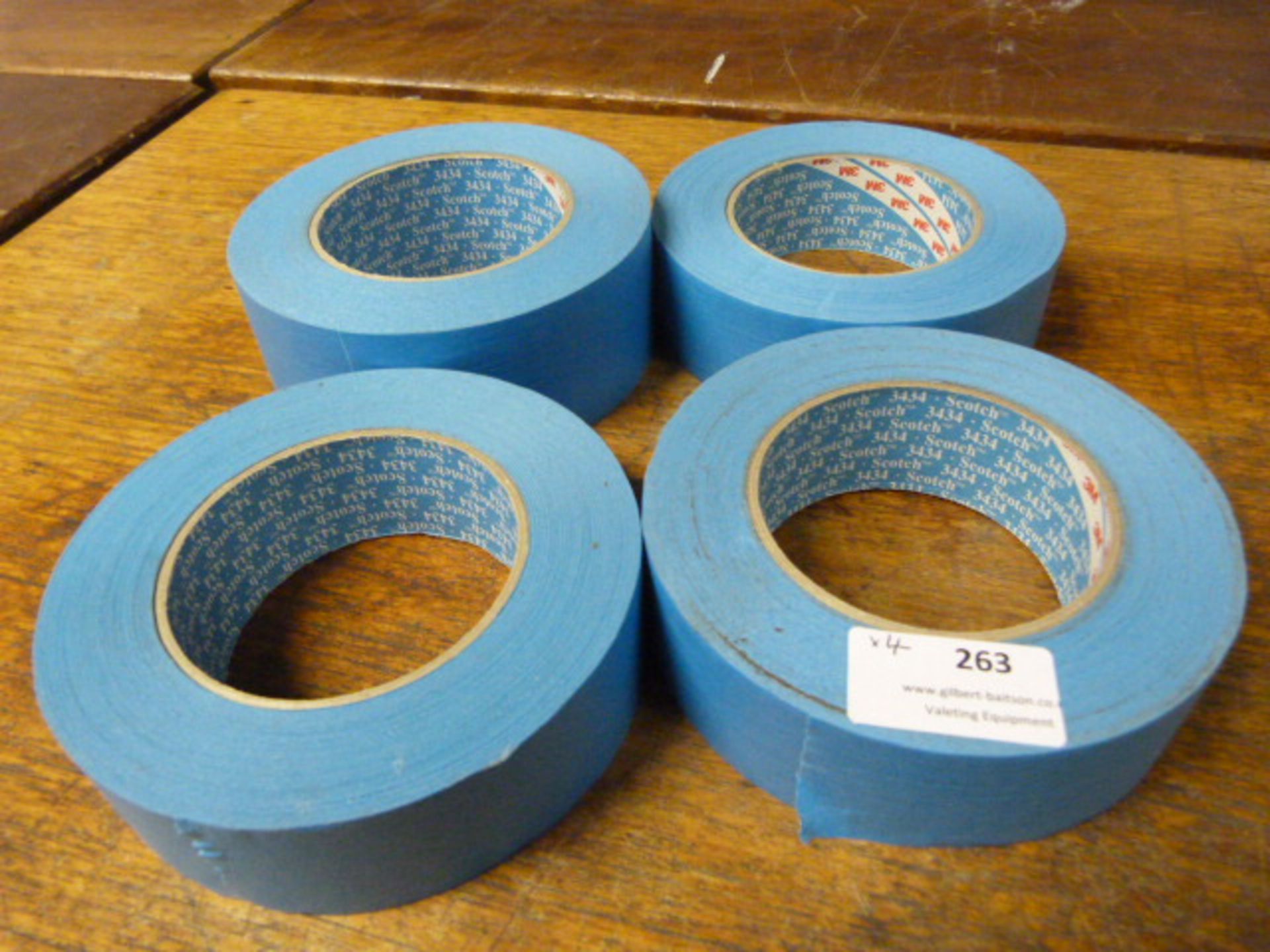 *Four Rolls of 3M Blue Tape