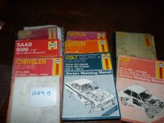 Workshop Manuals for Saab, Datsun, Lada, Colt, Fiat, Alpine & Talbot