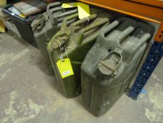 Three Jerry Cans