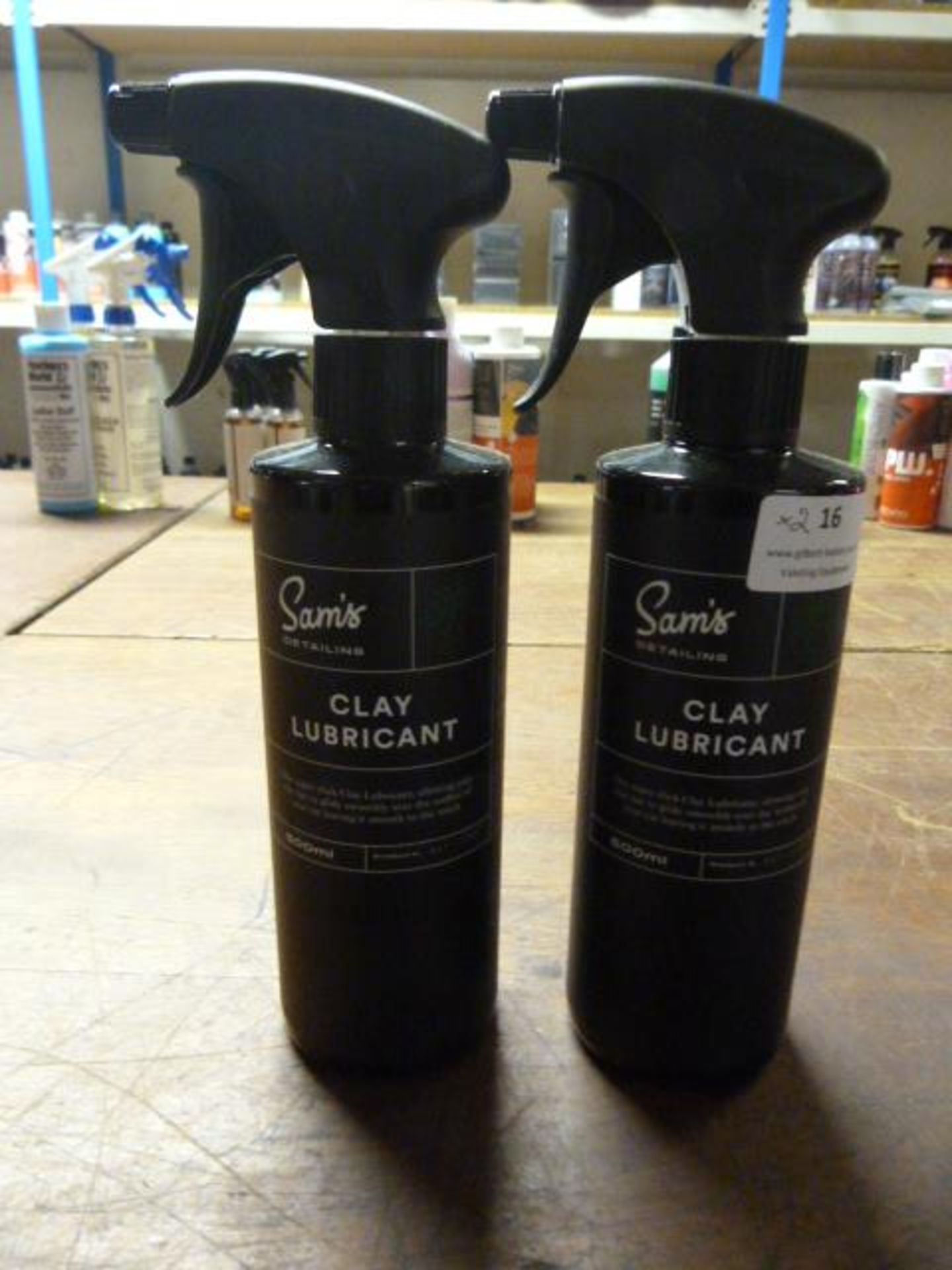*2x 500ml of Clear Lubricant