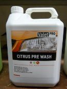 *5L of Valet Pro Citrus Pre-Wash