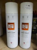 *2x 450ml of Autoglym Sure Shine Instant