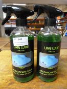 *2x 500ml of ADS Lime Lube Clay Lube